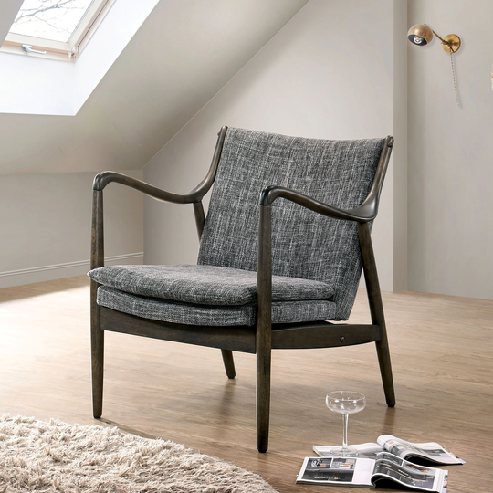 Furniture of America Petz Upholstered Mid-century Modern Accent Chair