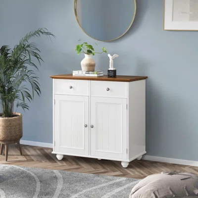 18" Wide 2 Drawer Sideboard