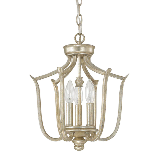 Bailey 3-light Winter Gold Foyer Fixture - Winter Gold