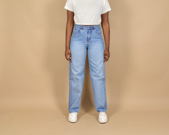 Unionbay Size 26 Wide Leg Baggy Fit Vintage Denim Jeans