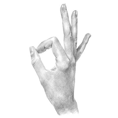 'Hand Signs III' Painting on Canvas