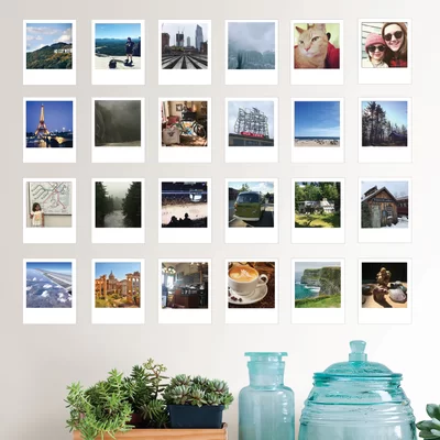 Snapshot Frames Art Whiteboard Wall Decal