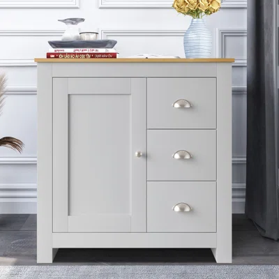 Jauna 31.09" Wide 3 Drawer Sideboard