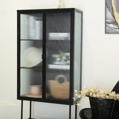 27.6'''' Wide Sideboard With 2 Glass Door