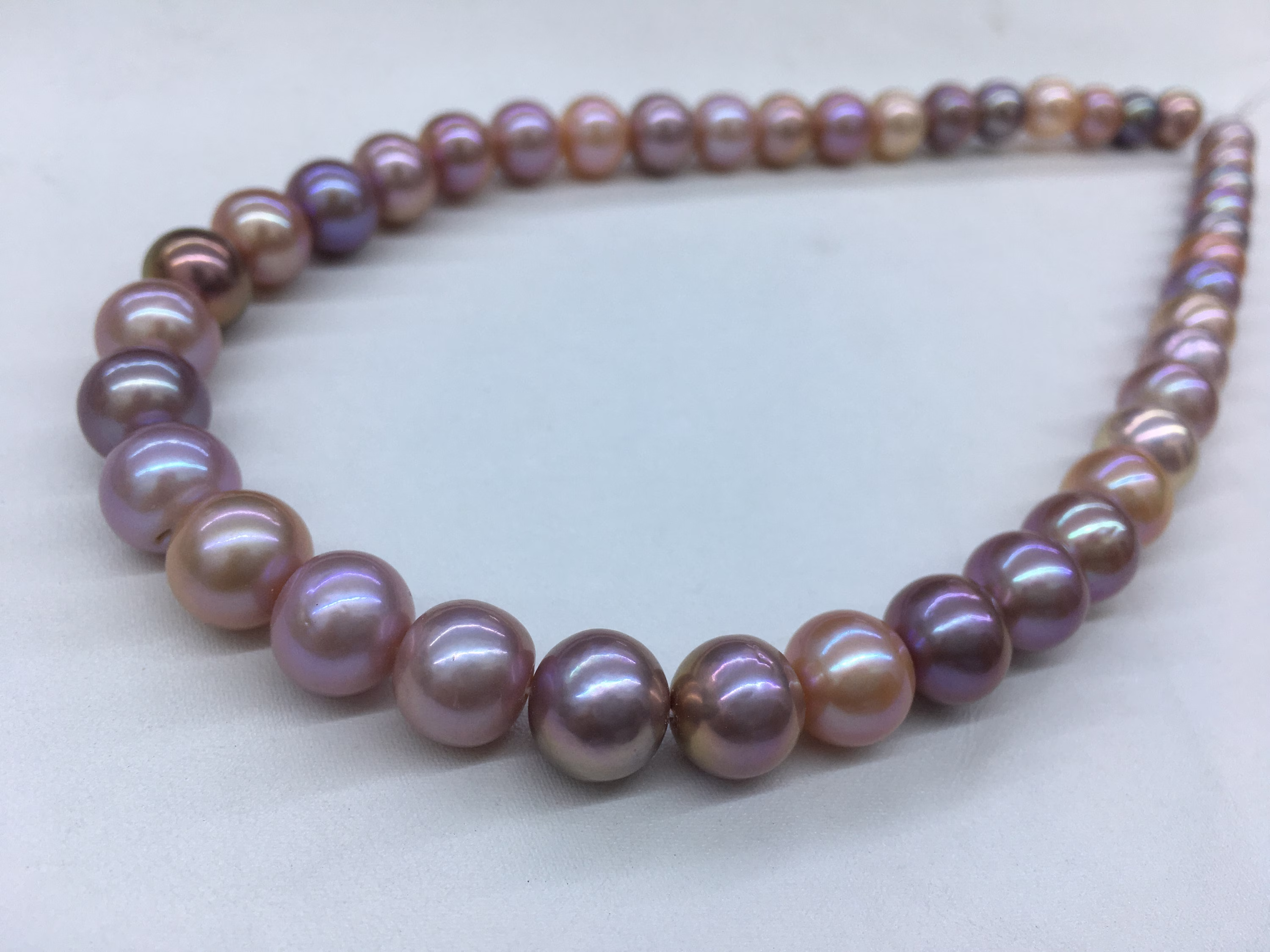 Natural Multi-Color Edison Pearl Strand, Ese020
