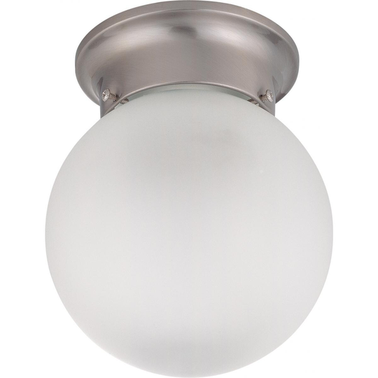 1-Light 6 In. Ball Ceiling