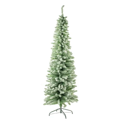 Standing Pencil 5.83' Green Spruce Artificial Christmas Tree