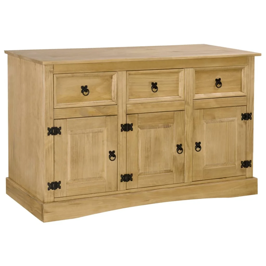 Sideboard Solid Mexican Pinewood Corona Range 52"x16.9"x30.7"