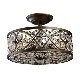 Amherst 4-light Semi-flush
