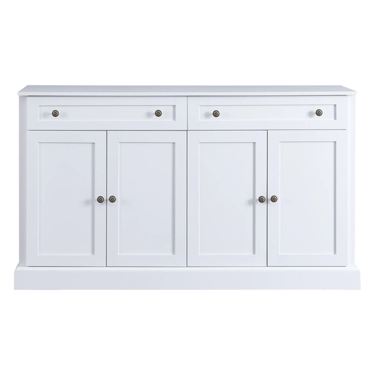 Kitchen Sideboard Storage Buffet Cabinet with 2 Drawers & 4 Doors