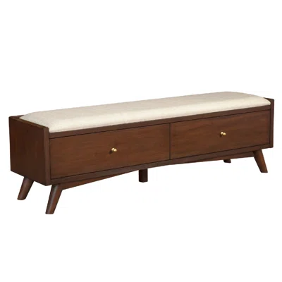 Evonnie Drawer Storage Bench