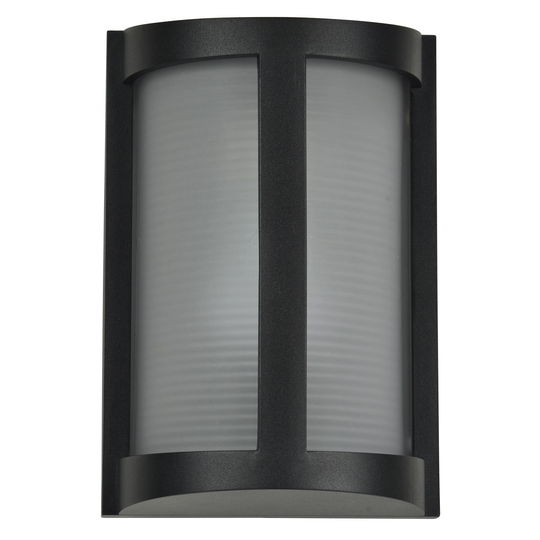 Access Lighting Pier Black LED Outdoor Wall Light