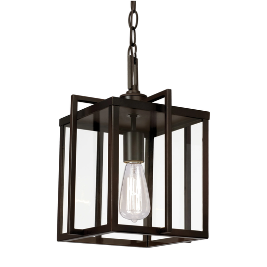Giuseppe Imports One Light Pendant Eastwood II Rubbed Oil - Exact Size