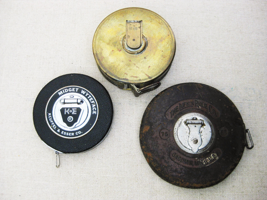 Vintage Tape Measure Collection, Antique Tools