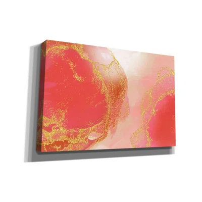 Pink Dogwood by Delores Naskrent - Wrapped Canvas Painting Print
