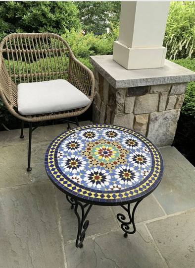 Nathan's Custom Mosaic Table