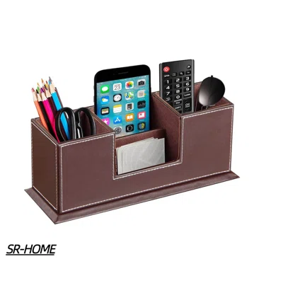 Leather Desk Organizer