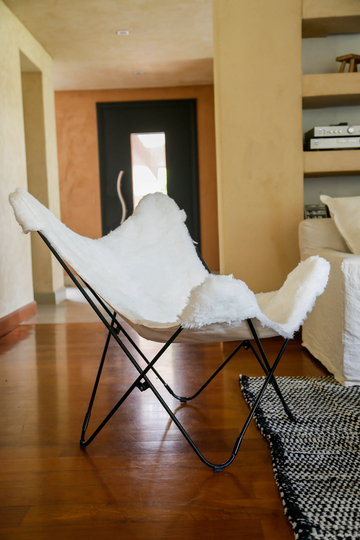 Patagonia Shorn Sheepskin Butterfly Chair. Super Soft Wool From Argentina | Big Bkf