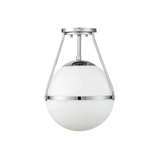 Trade Winds Hammond 13" Semi-Flush Ceiling Light