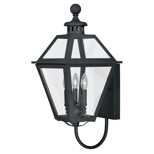 Vaxcel Lighting Nottingham 3 Light Outdoor Wall Sconce - 13.63 Inches