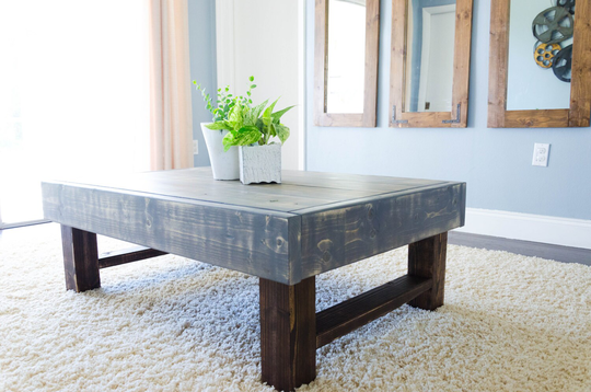 Rustic Coffee Table, Farmhouse Table