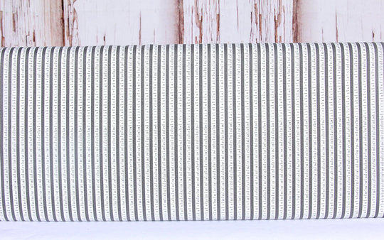 Moda Fabrics, Beautiful Day, Stripes Dark Gray & White, 29135-14, 100% Quilting Cotton Fabric