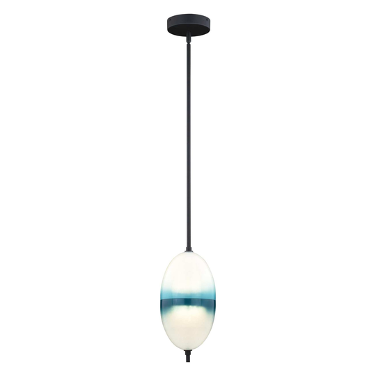 Vaxcel Lighting Somerset Single Light 6" Wide LED Crystal Pendant
