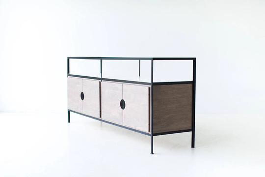 Vinyl Record Storage, Console Table, Mid Century Modern Cabinet, Sideboard, Coffee Media