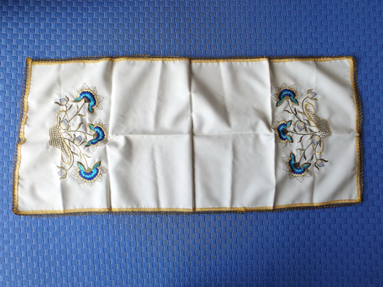 Table Runner, Тable Cover, Flower Machine Embroidery Design Excellent