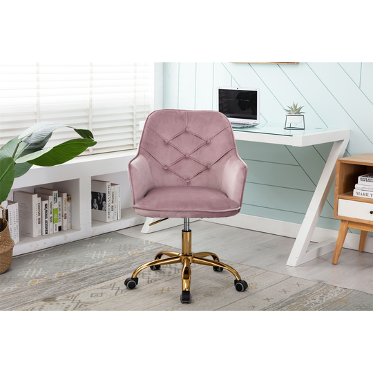 Velvet Swivel Shell Chair for Living Room ,Office chair , Modern Leisure Arm Chair