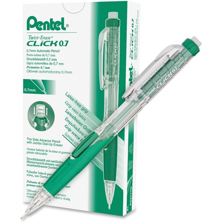 Wholesale Mechanical Pencils: Discounts on Pentel .7mm Twist-Erase Click Mechanical Pencil PENPD277TD