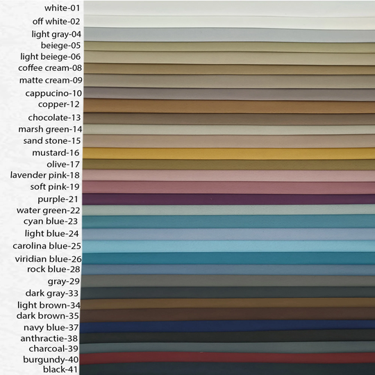Custom Size Blackout Curtains, Plain Solid Colors, Modern Smooth Drapes For Nursery & Home, Grommets Rod Pocket Window Hanging