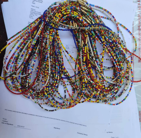 20 Waist Beads On Sale Beads Clasps Beads, Stomach Africa, Multicolor Bead