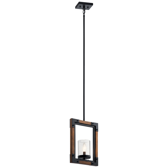 Kichler Marimount 1-light Auburn Stained Finish Mini Pendant