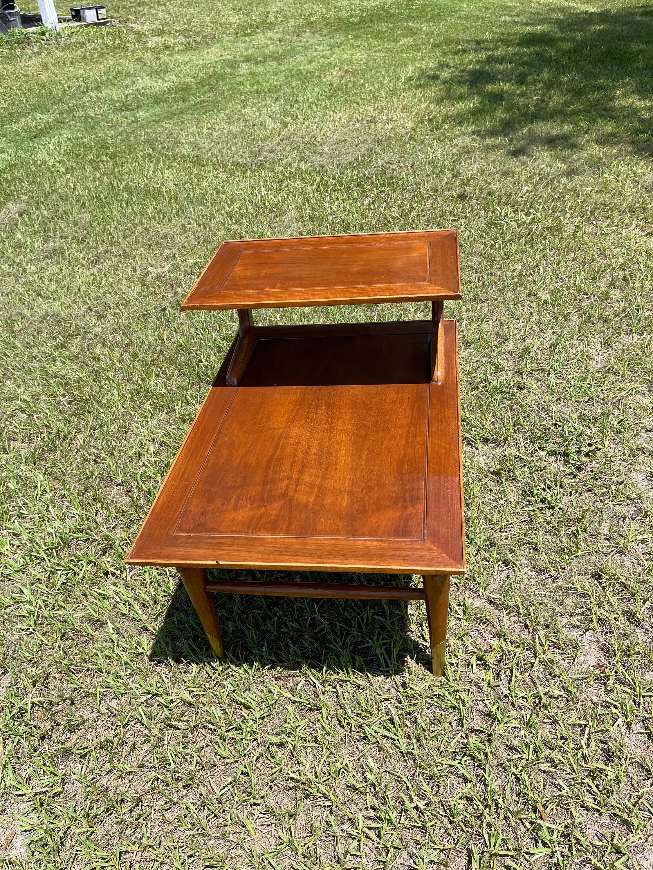 Lane End Table, Step Table, Mid Century Modern Furniture, Mcm Decor, Side Style 867, Serial Number 851020