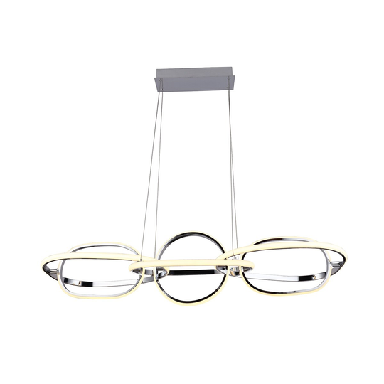 Avenue Lighting Circa Collection chrome aluminum LED linear fixture. - 21