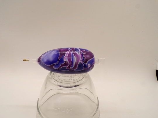 Diamond Painting Pen, Blue, Purple, White, Swirl, Egg Shaped Mini, Acrylic