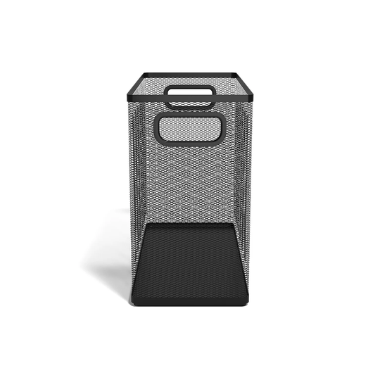 TRU RED Matte Black Wire Mesh File Organizer - 10.16" x 12.4" x 5.79"