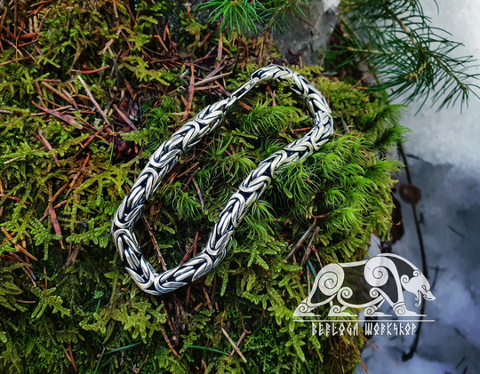 Viking Bracelet | Byzantine Bracelet Sterling Silver Scandinavian Norse Jewelry