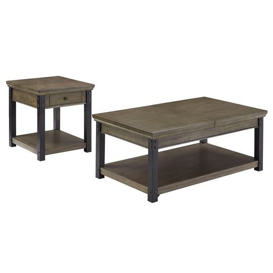 Richter Wood Finish Table Set by iNSPIRE Q Classic