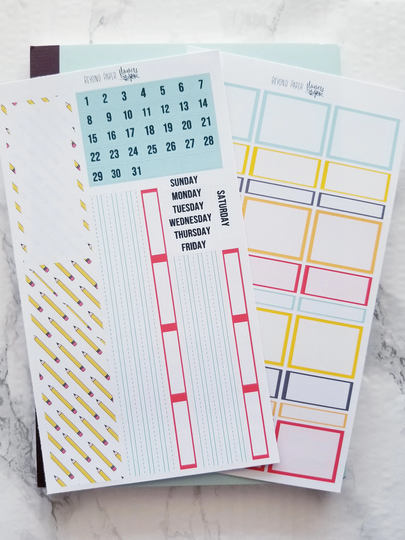 Hobonichi Cousin Monthly School Pencil Kit