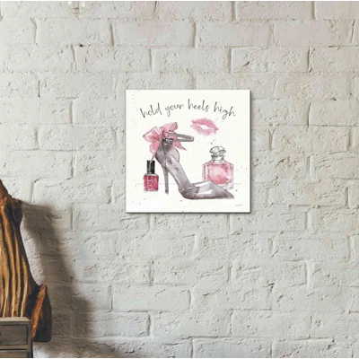 Chic Accents IV by Anne Tavoletti - Wrapped Canvas Graphic Art Print