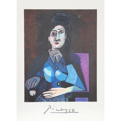 Femme Au Petit Chapeau Rond, Assise (Dora Maar)