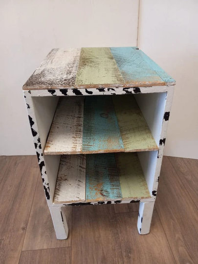 Rustic Side Table #8