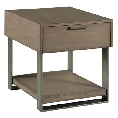 RECTANGULAR DRAWER END TABLE