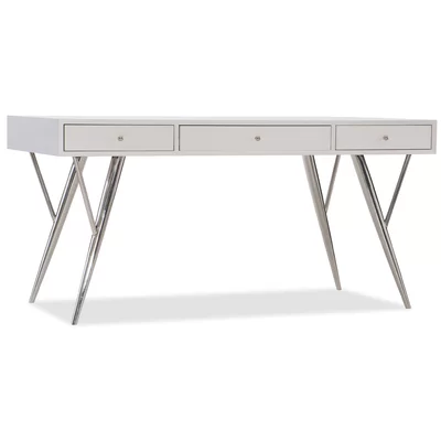 Sophisticated Solid Wood Writing Desk