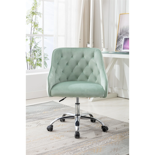 Leisure Arm Chair Adjustable Lift Padded Seat Swivel Shell Chair Office Chair