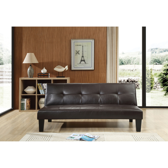 Alan Faux Leather Sofa Bed