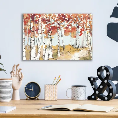 Festive Foliage X by Anne Tavoletti - Unframed Painting