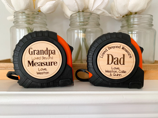 Personalized Tape Measure, Personalized Gifts For Dad, No One Measures Up To You Father's Day Gift, Dad Gift